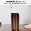 elasto Thermobecher 250 ml Edelstahlbecher doppelwandig isolierter Kaffeebecher, Coffee mug, Travel mug, Becher mit Deckel, Trinkbecher, Becher Bild 5