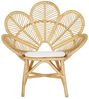 'FLORENTINE LIMNI' Bistro Set, mit Kissen, Rattan Beige, 84 x 84 x 40 cm Bild 5