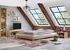 ERST-HOLZ Bett Flaches Futon-Doppelbett Bodenbett 160x200 Kiefer, Kieferfarblos lackiert Bild 2