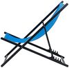 Gartenliege Metall Blau LOCRI II Bild 5