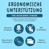 Best For Kids 'Fußball' Kinderschreibtischstuhl blau Bild 2