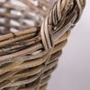 Van der Leeden Weidenkorb Blumenkorb Blumentopf Pflanzkübel Rattan Weide 35x25cm (Stück, 1 St, Packung), Rattankorb, Naturprodukt, Pflanzenkorb, mit Innenfolie Bild 2