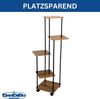 DanDiBo Blumentreppe Indoor Metall Schwarz 5 Etagen 96580 Blumenregal Pflanzenständer Modern Blumenständer Design Bild 4