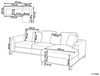 Ecksofa Leder schwarz linksseitig OSLO Bild 3