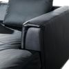 Ecksofa Leder schwarz linksseitig OSLO Bild 5