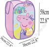 aufbewahrungsbox Peppa Pig 36x58 cm Polyester rosa Bild 2