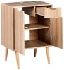 Waschbeckenunterschrank CANOAS 60 cm Hellbraun Bild 4