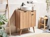 Waschbeckenunterschrank CANOAS 60 cm Hellbraun Bild 2