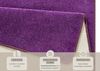 Kurzflor Teppich Fancy - 133x195x0,7cm Bild 3