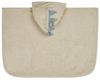 Sterntaler Poncho Dino Rexi - Kinder Badeponcho aus saugfähiger Baumwolle - Badetuch Poncho zum einfachen drüberziehen - Baby Badeponcho mit niedlichen Zacken auf der Kapuze, beige Bild 3