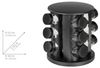 WENKO Gewürzkarussell Modell Bruna, (Set, 13-tlg), 360° drehbares Gewürzregal mit 12 Gewürzgläsern und Stickern Bild 5