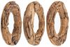 DESIGN DELIGHTS Wandspiegel RUNDER SPIEGEL "Holz massiv 60", Treibholz, Ø 60 cm, Wandspiegel Bild 4