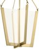 Elstead Lighting QN-CALTERS-P-M-CG QUINTIESSE Hängeleuchte Calters Integrated LED 49W 3000K Aluminium, Champagner Gold; H:50. 4cm Ø35. 3cm höhenverstellbar Bild 3