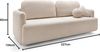 Selsey Sofas, Wood, Beige, 227 cm breit Bild 3