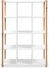 Finori Denver 31 Regal, weiß / Dekor Artisan Oak | Maße: B x H x T ca. 107 x 145 x 39 cm Bild 3