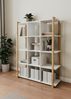 Finori Denver 31 Regal, weiß / Dekor Artisan Oak | Maße: B x H x T ca. 107 x 145 x 39 cm Bild 4