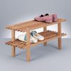 Schuhregal aus Bambus, 70 x 26 x 30 cm Bild 2
