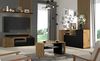 AURIS 4D Kommode 180 cm Artisan Eiche / Schwarz matt Bild 5