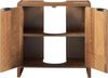 Waschbeckenunterschrank Namsskogan 60x60x30cm Walnussoptik [en. casa] Bild 5