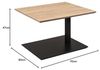 Beistelltisch Cecil 70x60x47 höhenverstellbar Anthrazit/Wildeiche Bianco 16215 Bild 2