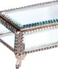 Marrakesch Orient & Mediterran Interior Schmuckkassette Orientalische kleine Aufbewahrungsbox mit Deckel Arafat 19cm groß, Glasdeckel Bild 3