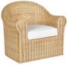 Beliani 'LIVADEIA' Garten Sessel, Rattan Natürlich Bild 1