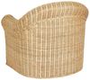 Beliani 'LIVADEIA' Garten Sessel, Rattan Natürlich Bild 5