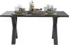 Mäusbacher Esstisch BIG SYSTEM, 160 x 90 cm, Graphitdekor, X-Gestell Bild 2