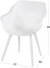 Hartman Sophie Studio Dining Stuhl, royal white / royal white Bild 3