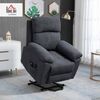 HOMCOM Massagesessel Relaxsessel, TV-Sessel, mit Liegefunktion, Fernsehsessel aus Leinen (Ruhesessel, 1-St, Aufstehsessel), mit Fernbedienung Bild 2