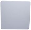 FurnitureR Klappbarer Quadratischer Tisch, 86 x 86 x 71 cm, Tragbarer Garten- und Campingtisch, GRAU, PVC-Oberfläche, (86 x 86 x 71 cm) Bild 4