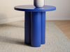 Vente-unique - TANIYA Beistelltisch Metall Blau - B 50,5 cm x H 46,5 cm x L 50,5 cm Bild 5