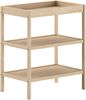 Set aus Babybett und Wickelregal Dino 124.4 x 84.4 x 65.4 cm Buche Natur Bild 3
