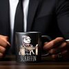 speecheese Tasse Schaf Chefin im Chefsessel Tasse in Schwarz mit Spruch Schäffin Bild 5