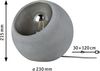 Paulmann No. 79663 Tischleuchte Neordic Ingram Beton E27 Bild 4