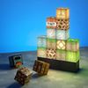 Minecraft Baustein-Lampe - Offiziell lizenziertes Merchandise, Baustein-Nachtlicht, Geschenk für Jungs, Gaming-Zimmerzubehör & Dekoration Bild 4