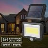 Solar LED Wandleuchte SUNARI FLS-06 mit PIR Sensor, 8W, 600lm, 6000K Bild 5