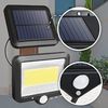 Solar LED Wandleuchte SUNARI FLS-06 mit PIR Sensor, 8W, 600lm, 6000K Bild 2