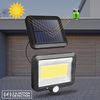 Solar LED Wandleuchte SUNARI FLS-06 mit PIR Sensor, 8W, 600lm, 6000K Bild 3