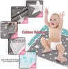 2 Stück Baby Wasserdicht Wickelunterlage für Babys und Kleinkinder Wickelauflage Waschbar Tragbare Faltbar Haustiere Female Elderly Nursing Mat 50x70 cm Bild 4