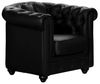 Sessel CHESTERFIELD - Kunstleder - Schwarz Bild 5