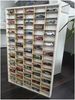 KRUZZEL Standregal Sammlerkasten Sammlervitrine Fächer Holz,90 Fächer, 90 Fächer, Platzsparend, Leicht zu reinigen, einfache Montage Bild 5