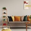 Relaxdays Badregal mit 5 Ablagen, Bambus natur, 34 x 33 x 140 cm Bild 5