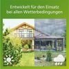 Philips Outdoor Splay LED Wegeleuchte, 12W, Anthrazit, kaltweißes Licht 4. 000K, IP44 Schutzklasse, integriertes Leuchtmittel Bild 4