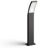 Philips Outdoor Splay LED Wegeleuchte, 12W, Anthrazit, kaltweißes Licht 4. 000K, IP44 Schutzklasse, integriertes Leuchtmittel Bild 2