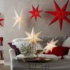 Stehlampe Weihnachtsstern Sensy von Star Trading, 3D Papierstern Weihnachten in Weiß mit Metall-Fuß, Dekostern Stehleuchte mit Kabelschalter, E14, Höhe: 78cm Bild 5
