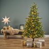 Kaemingk Künstlicher Weihnachtsbaum Everlands Künstlicher Weihnachtsbaum, ALLISON PINE 180 cm, beleuchtet, unecht, 8h-Timer, 8 Funktionen, Indoor, Outdoor Bild 4