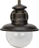 Lightbox Wandleuchte, ohne Leuchtmittel, Wandlampe für Außen, E27 Fassung, spritzwassergeschützt - Metall/Glas Bild 4