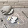 matches21 HOME & HOBBY Platzset Abwaschbare Tischsets 4er Set Landhaus-Stil Blumen & Holz-Optik, (4-St), Platzsets als Tisch-Untersetzer und Tisch-Deko für Esstisch Teller Bild 5