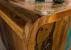 TV-Board Altholz 145x45x62 mehrfarbig lackiert SIXTIES #102 Bild 4